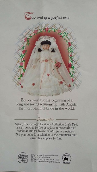 the heritage heirloom collection porcelain dolls